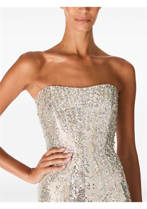 Silver sequin-embellished Sarai dress Jenny packham - women JENNY PACKHAM | ZBD105L1052